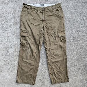 Cabela's Pants Durable Trail Hiker Army Green Cargo Outdoor Utility Mens 40x32